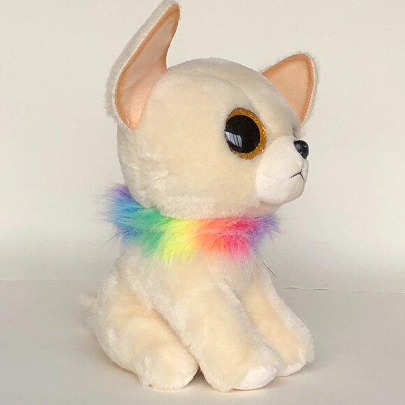 New w/Tag Ty MEDIUM SIZE  Beanie Boos Chewey the Chihuahua - Picture 3 of 9